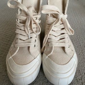 Lightly Used GOOD NEWS PALM High Top Sneakers
